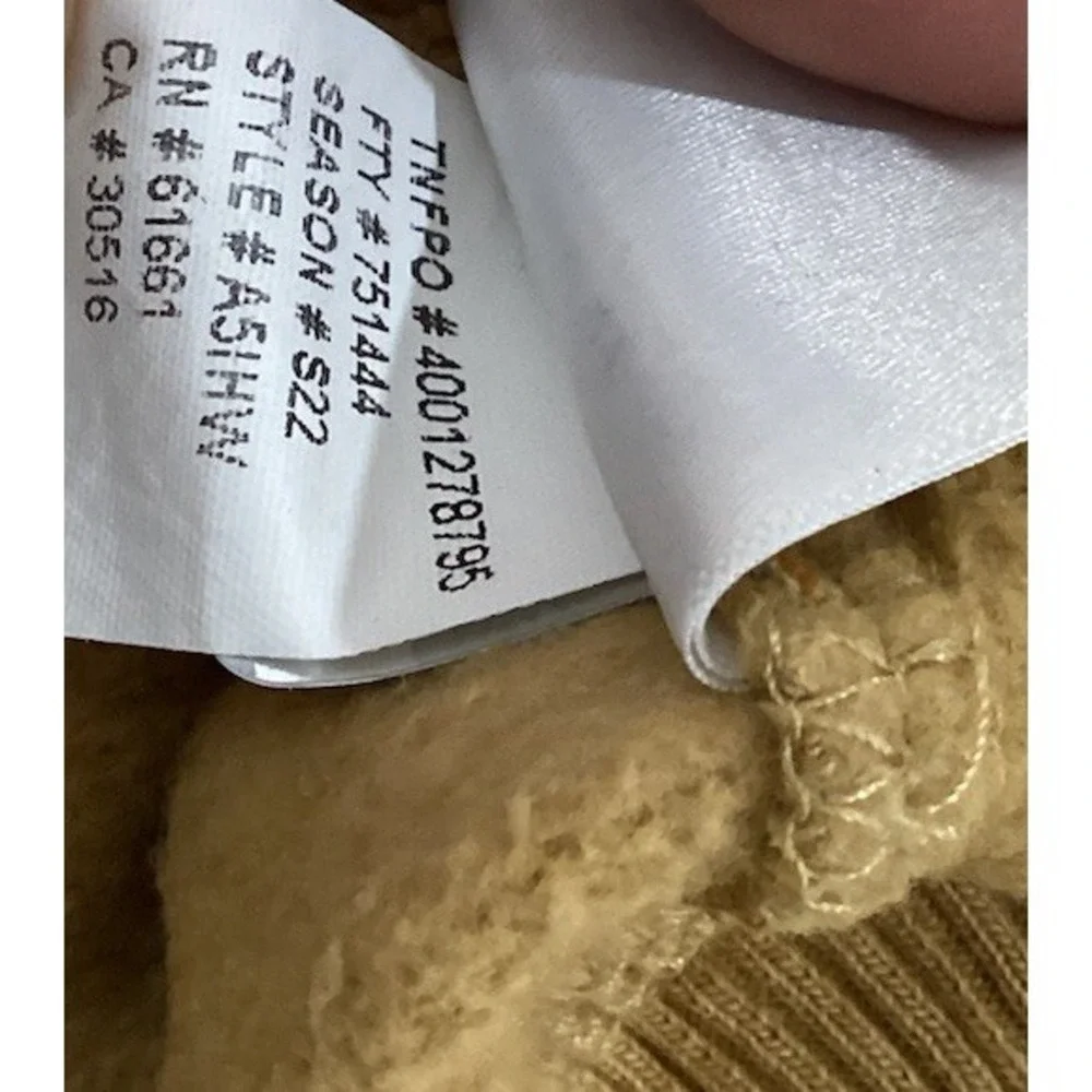 The North Face Mens S Women XS Hoodie Back Logo Pockets Stitched